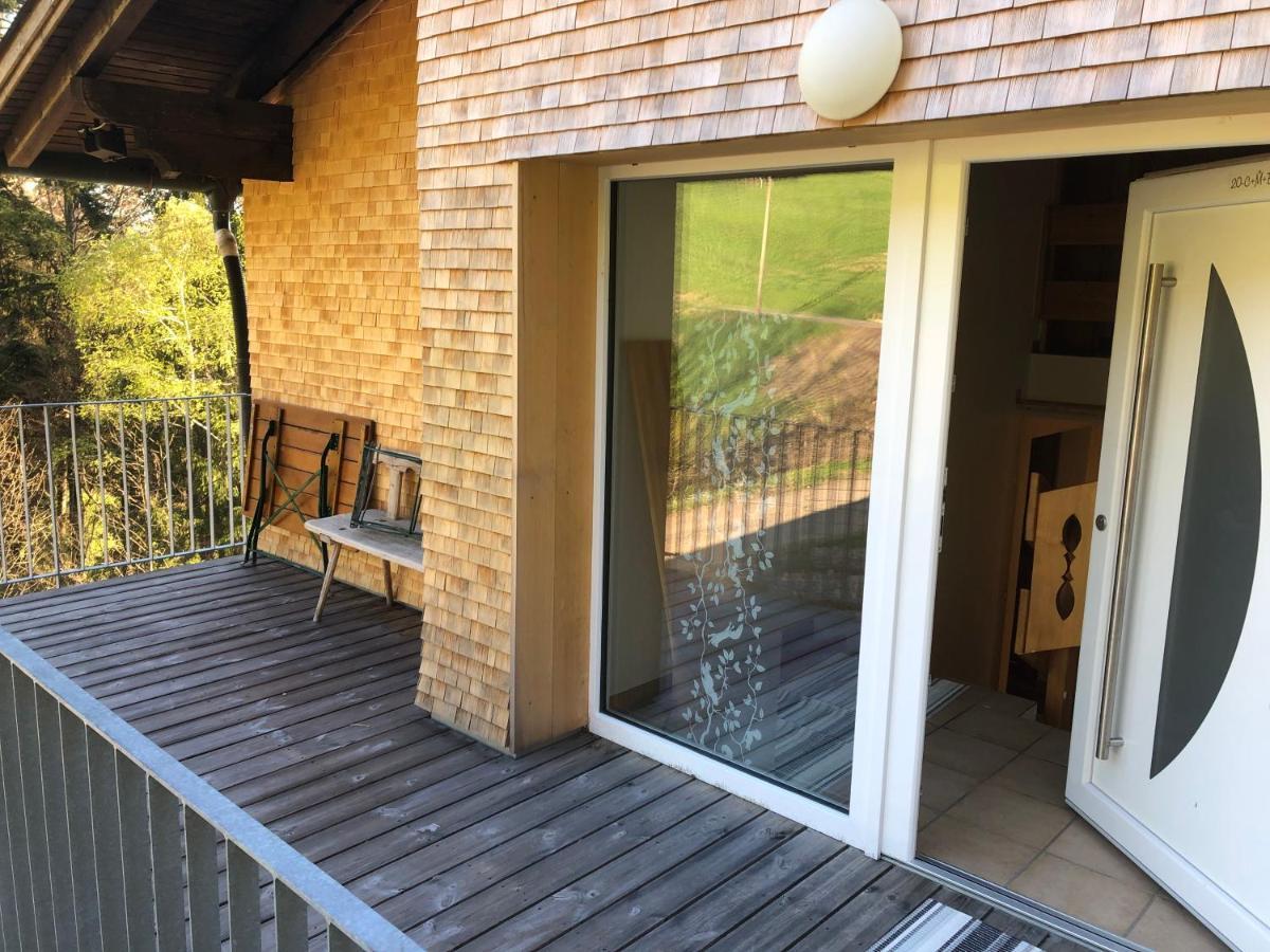 Ferienhaus Am Waldrand Von Egg Bregenzer Wald Luaran gambar